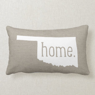 Oklahoma Home State Throw Pillow