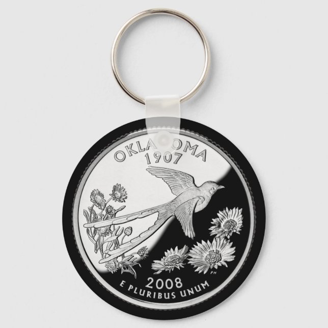 OKLAHOMA KEYCHAIN (Front)