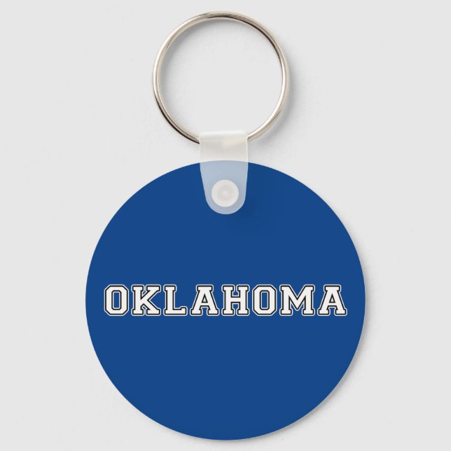 Oklahoma Keychain (Front)
