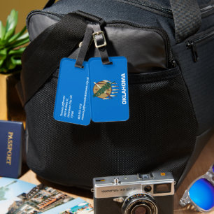 Oklahoma Luggage Tag