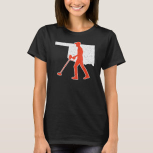 Oklahoma Metal Detector Coinshooter Detecting T-Shirt
