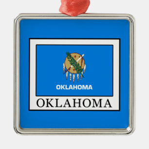 Oklahoma Metal Ornament