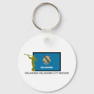 OKLAHOMA OKLAHOMA CITY MISSION LDS CTR KEYCHAIN