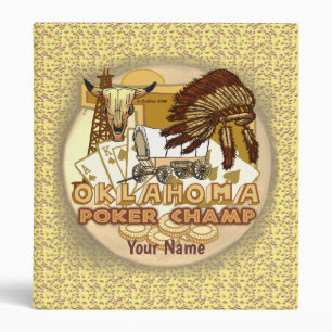 Oklahoma Poker Champion binder