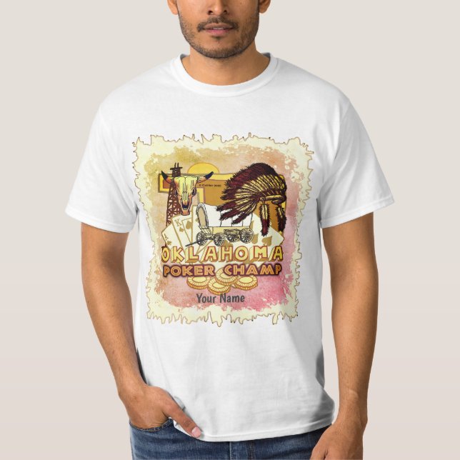 Oklahoma Poker T-Shirt (Front)