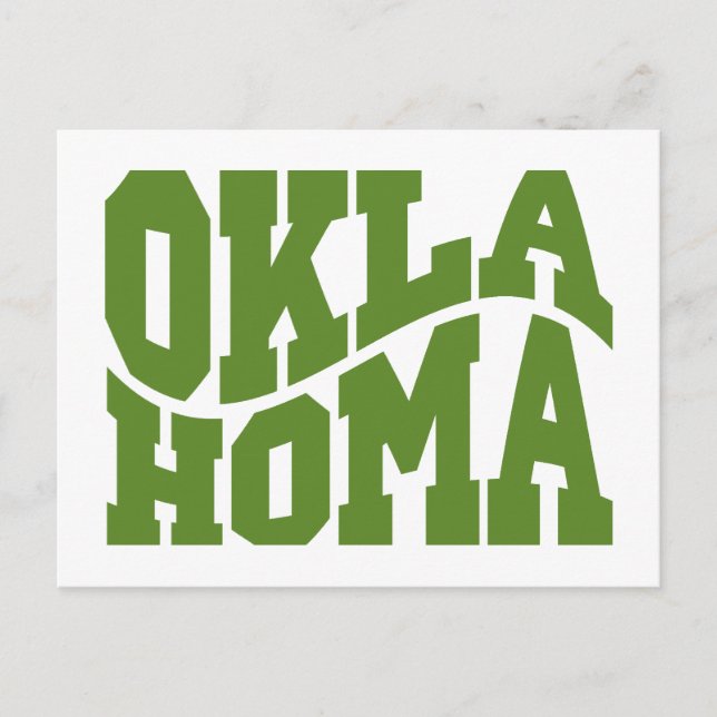 Oklahoma Postcard (Front)