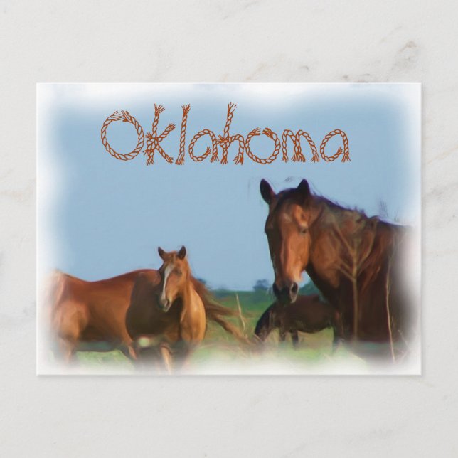 Oklahoma Postcard (Front)