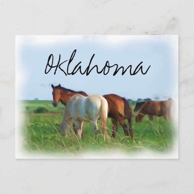 Oklahoma Postcard (Front)