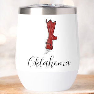 Oklahoma Red Boots 