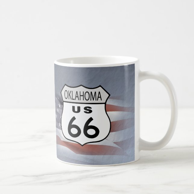 Oklahoma Route 66 Coffee Mug (Right)