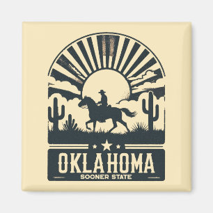 Oklahoma Sooner State Magnet