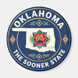 OKLAHOMA Sooner State Western Heritage Magnet