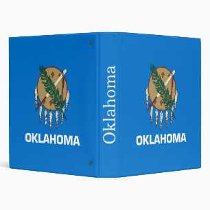 Oklahoma State Flag Binder