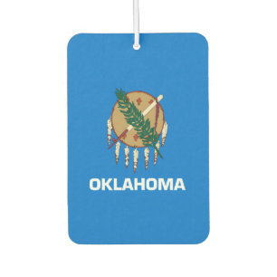 Oklahoma State Flag Design Air Freshener
