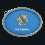 Oklahoma State Flag Design Belt Buckle<br><div class="desc">Here's an Oklahoma State Flag Design presented on a variety of popular products. A great custom gift idea for all occasions and for anyone coming for a visit.</div>