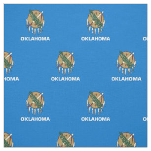 Oklahoma State Flag Fabric