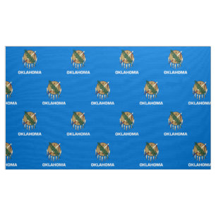 Oklahoma State Flag Fabrics Fabric