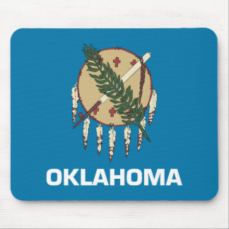 Oklahoma State Flag Mouse Pad