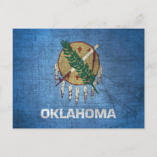 Oklahoma State Flag Postcard