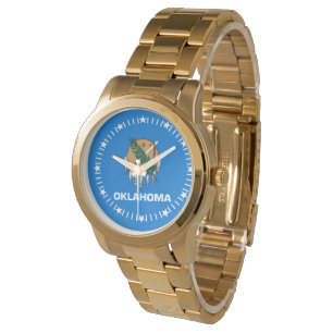 Oklahoma State Flag Watch Design