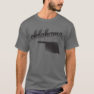 Oklahoma State on Grey T-Shirt