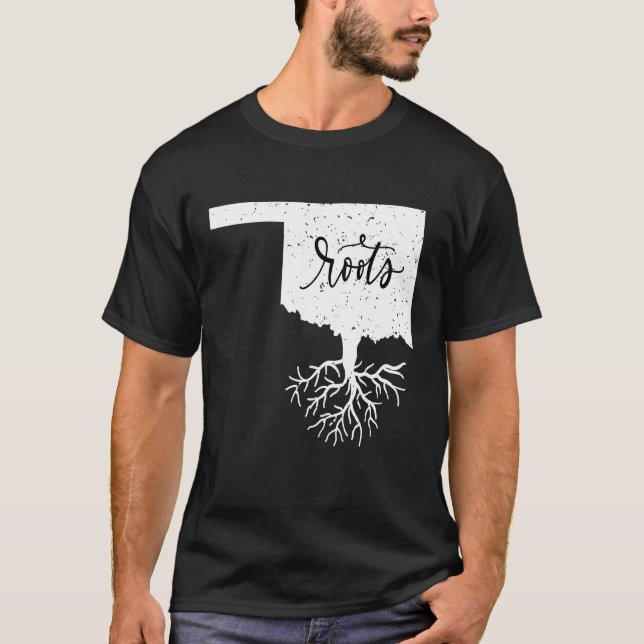 Oklahoma State Roots  for Women Men Kids T-Shirt (Front)