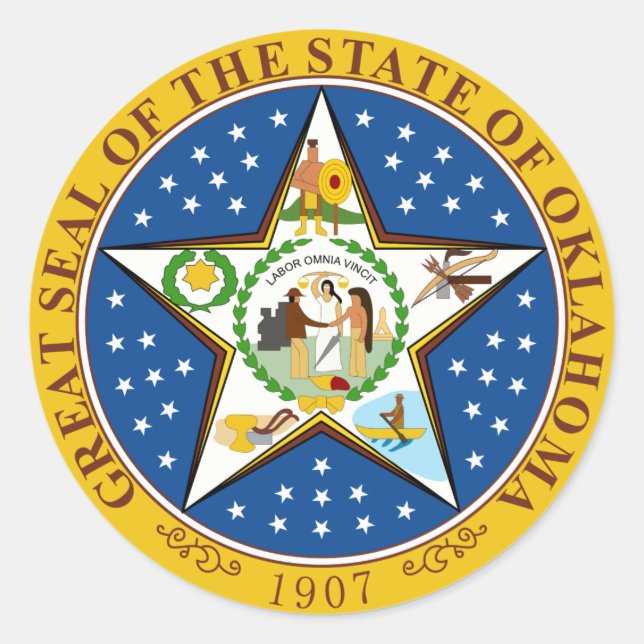 Oklahoma State Seal (Front)