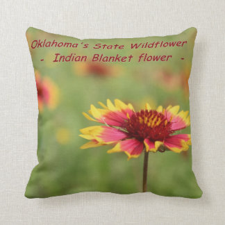 Oklahoma State Wildflower Pillow