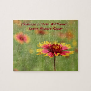 Oklahoma State Wildflower Puzzle
