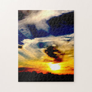 Oklahoma Sunset Jigsaw Puzzle