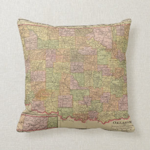 Oklahoma Throw Pillow