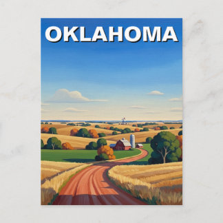 Oklahoma Travel Postcard