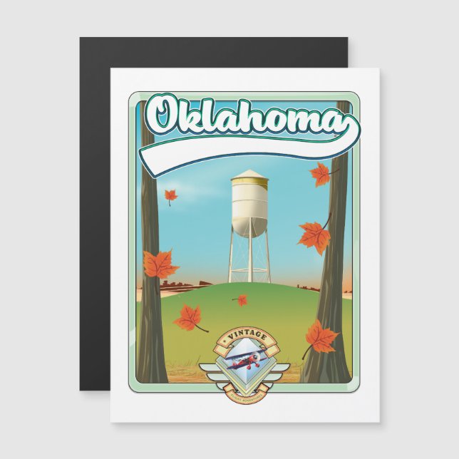 Oklahoma Travel poster (Front/Back)
