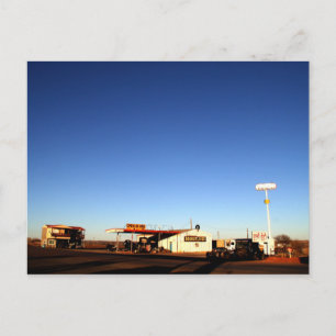 Oklahoma Truck Stop Postcard