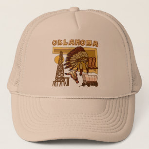 Oklahoma trucker hat