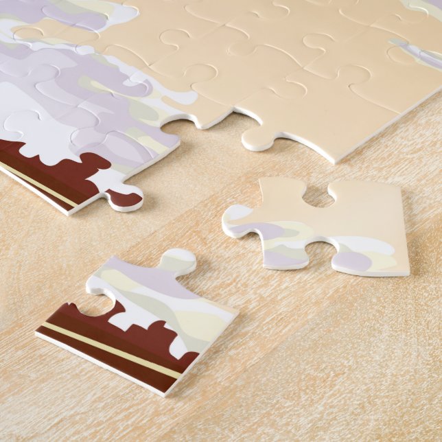 Oklahoma vintage travel poster jigsaw puzzle (Side)