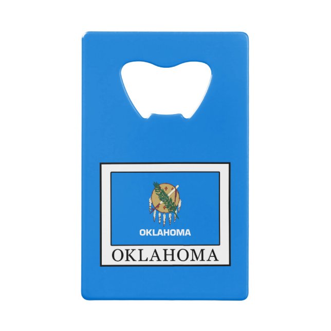 Oklahoma Wallet Bottle Opener (Front)