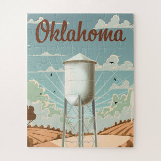Oklahoma Water Tower Jigsaw Puzzle