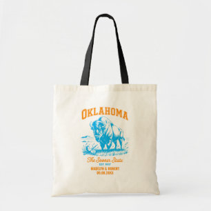 Oklahoma Wedding Welcome Bag, State Love Tote Bag