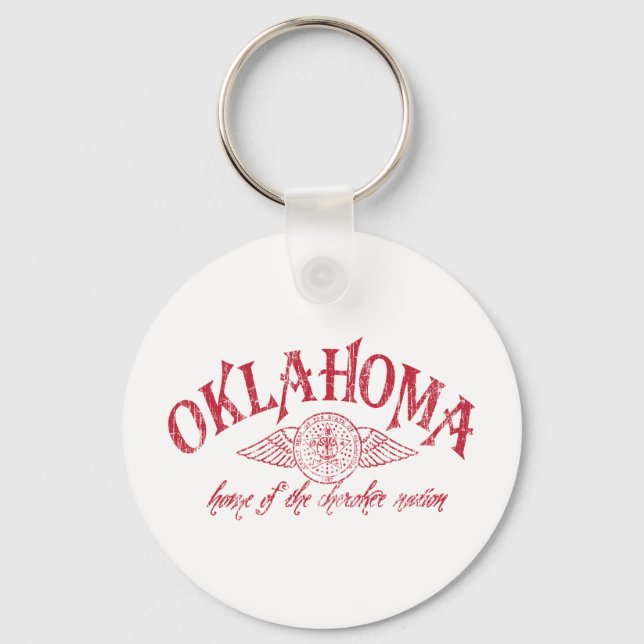 Oklahome Keychain (Front)