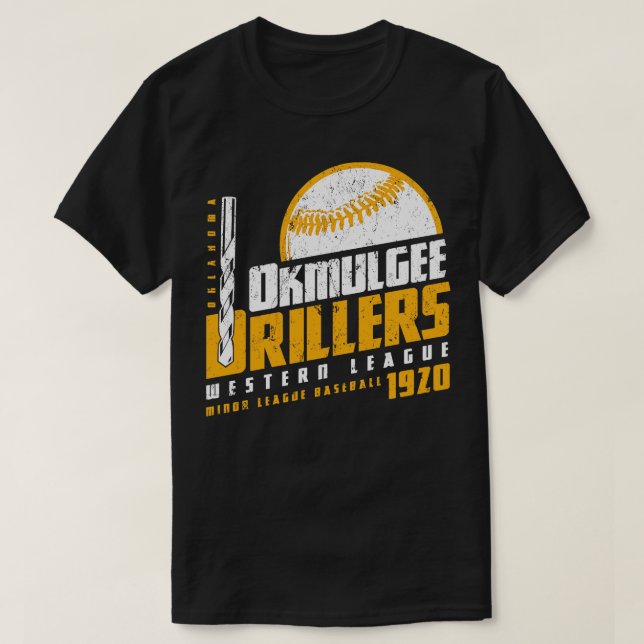 Okmulgee Drillers T-Shirt (Design Front)