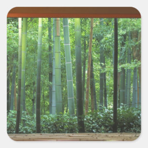 Okochi Sanso, Arashiyama, Kyoto, Japan 3 Square Sticker