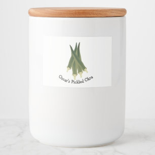 Okra Food Label