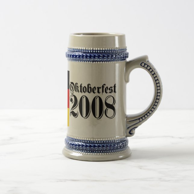 "Oktoberfest 2008" Beer Stein (Right)