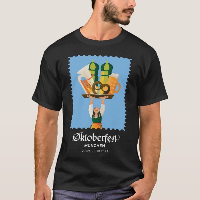 Oktoberfest 2025 T-Shirt de base masculin (Devant)