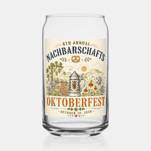 Oktoberfest 2026 Pint Glass Floral