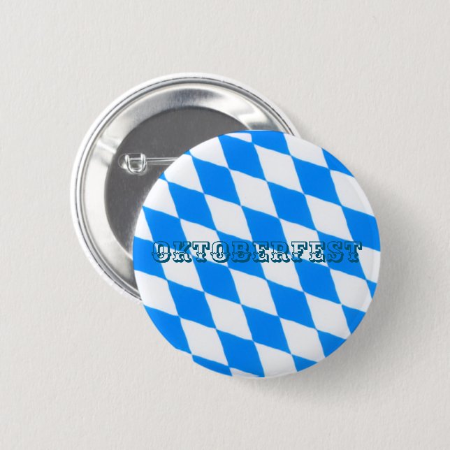 Oktoberfest 2 Inch Round Button (Front & Back)