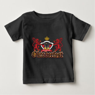 Oktoberfest 2 Lions Baby T-Shirt