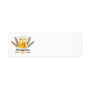 Oktoberfest Address Labels