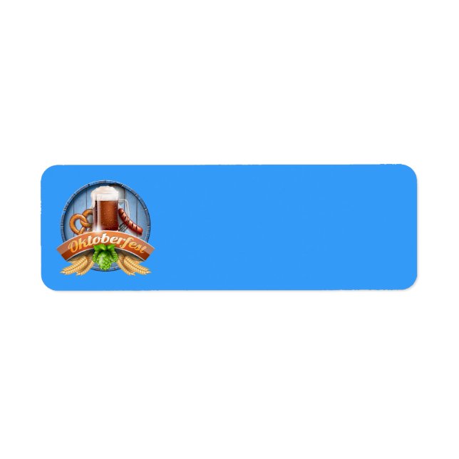 Oktoberfest Address Labels (Front)